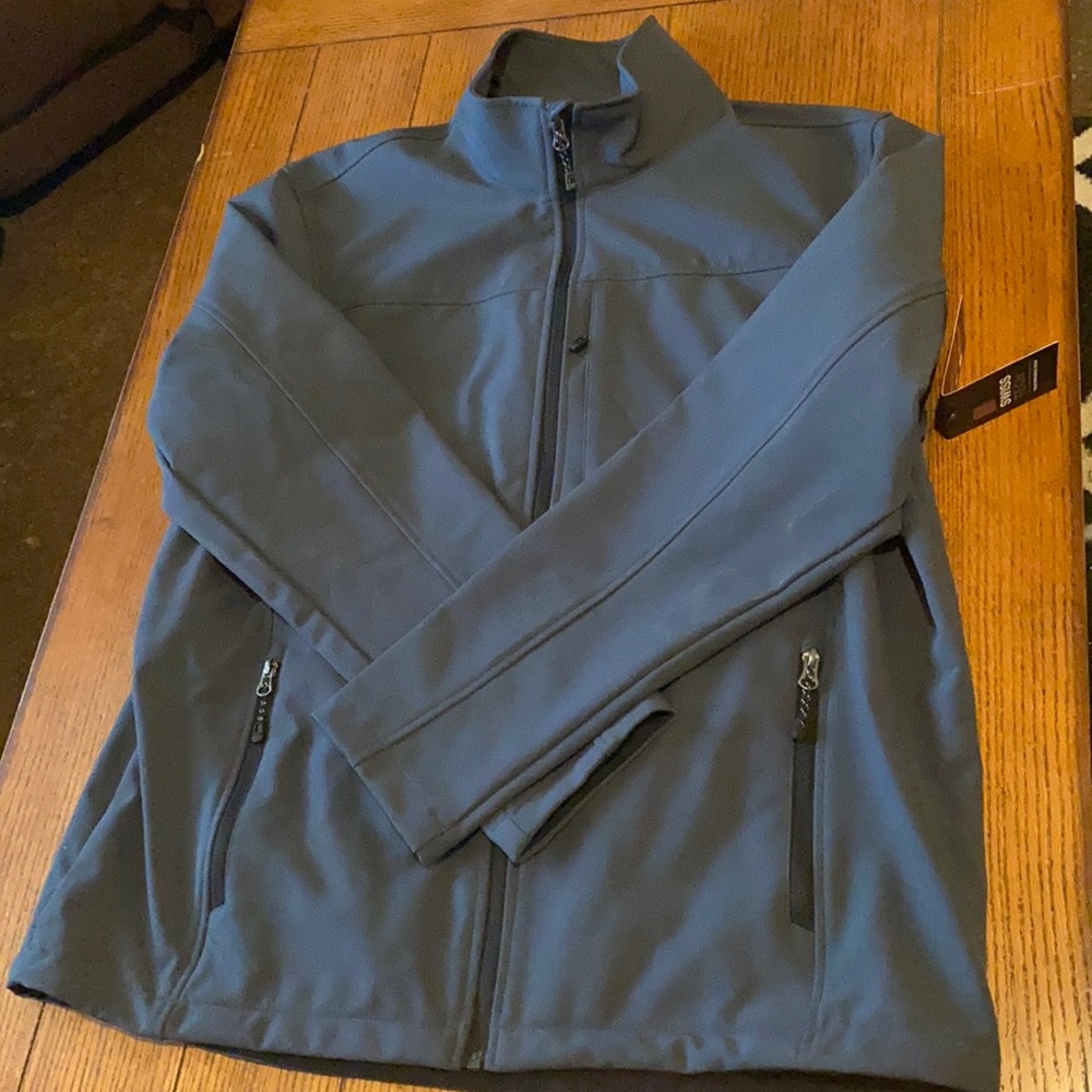 SwissTech Softshell Jacket (Greystone) - LG (42-44)